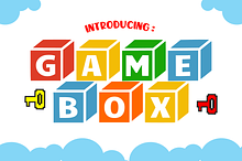 Game Box - Logo Font Types