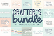 Crafter's Handwritten Font Bundle, a Handwritten Font by Designing Digitals (Thumbnail 2 of 6)