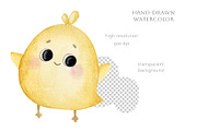 Happy Easter, a Seasonal Illustration by NellyaEgorova (Thumbnail 6 of 9)