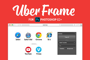 UberFrame Plugin For Photoshop