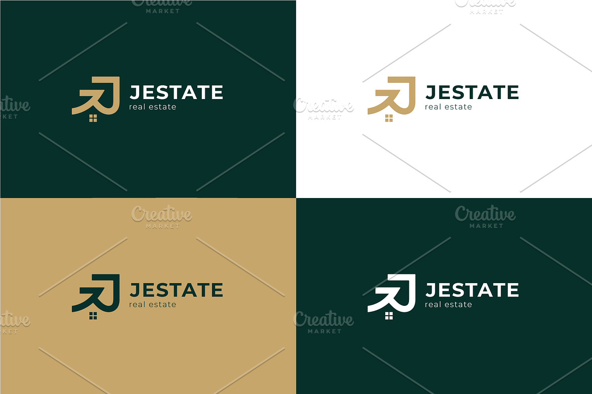 J Letter | Real Estate -Logo Design, a Branding & Logo Template by MD Foysal Hossain (Photo 5 of 10)