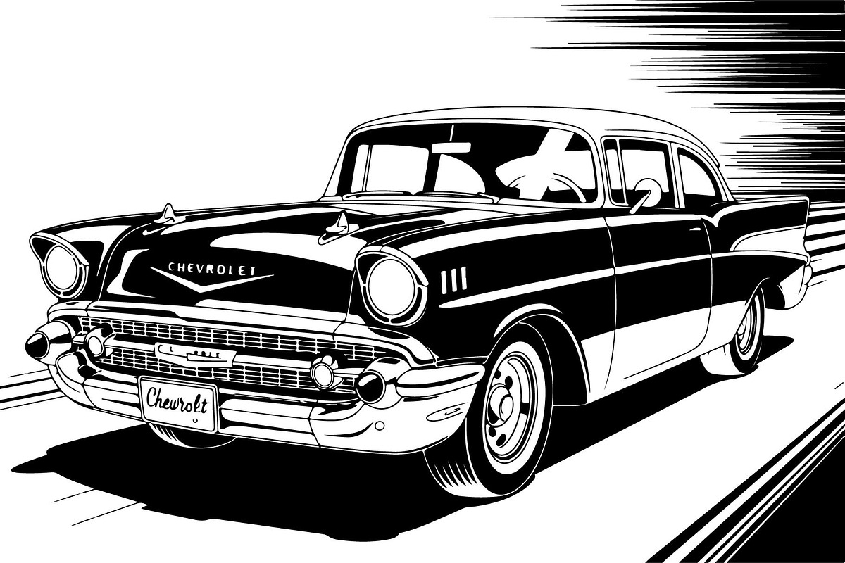 Vintage Speed Car SVG Bundle, an Object Graphic by Creativeshirt (Photo 9 of 12)