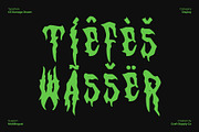 CS Damage Drawn, a Blackletter Font by Craft Supply Co. (Thumbnail 4 of 8)