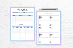 Editable Planner Bundle Vol.20