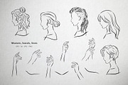 Female Beauty:Line Art Illustrations, a Person Illustration by Greywitch_Lola (Thumbnail 4 of 11)