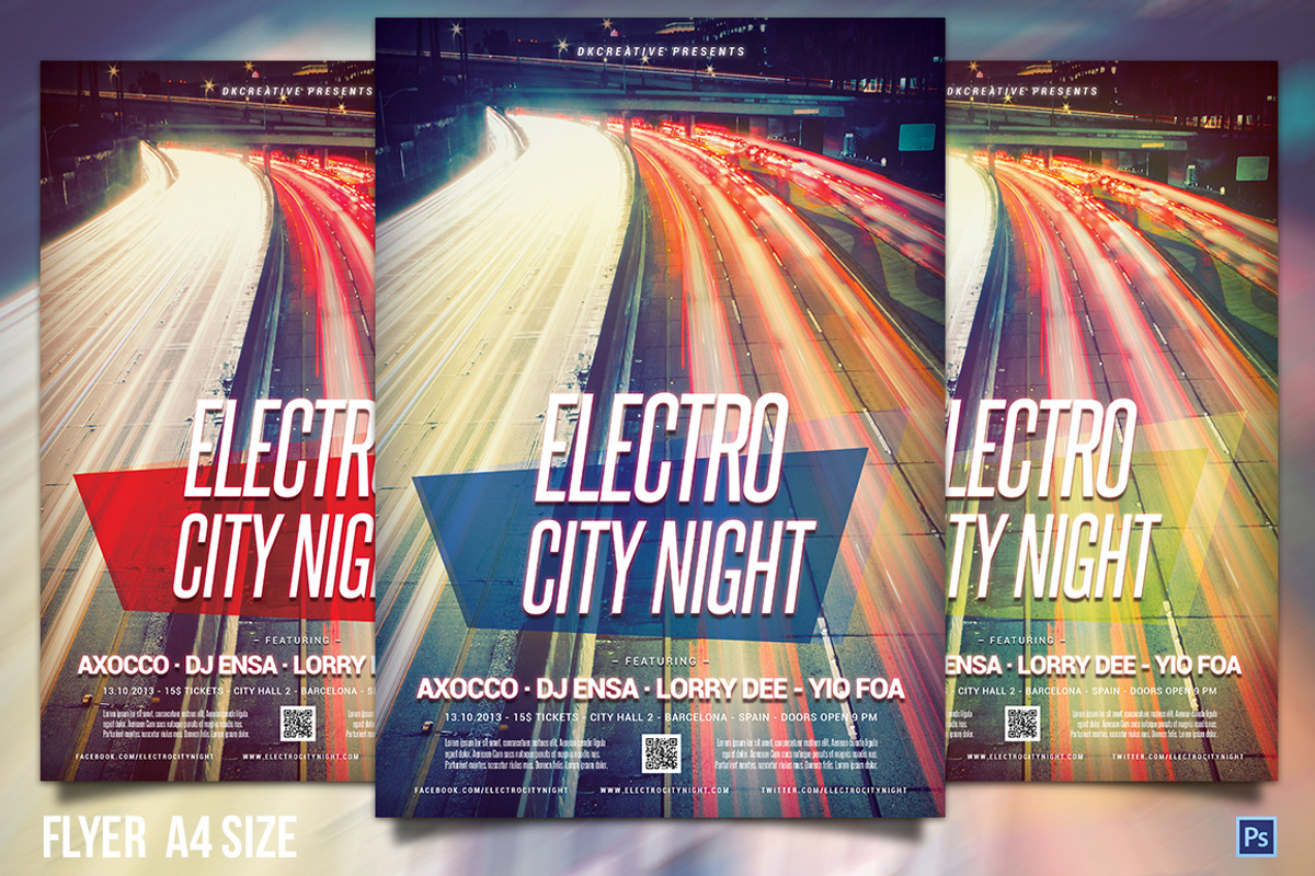 -40% Flyer Bundle -3 different Flyer, a Flyer Template by PixaSquare