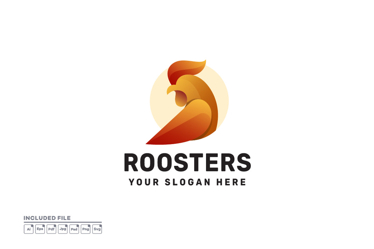 Rooster Logo Vector Illustration, a Branding & Logo Template by yuanesei