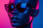 109 Fashion models in sunglasses, a Beauty & Fashion Photo by Handmadefont (Thumbnail 112 of 113)
