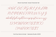 Brown Soulmate – A Charming Font Duo, a Sans Serif Font by zeenesia (Thumbnail 26 of 26)