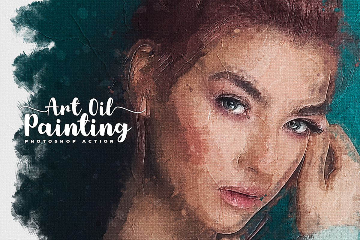 Art Oil Painting Photoshop Action, an Action Add-On by ridvanpars (Photo 1 of 10)
