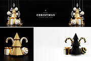 3d render Christmas illustrations, a Background Graphic by Lunarts Studio (Thumbnail 6 of 8)
