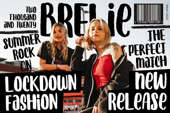 Brelie - Brush Handwritten Font preview 7