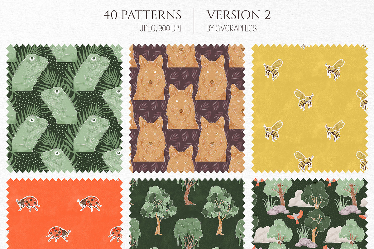 Into the Wild Collection, an Animal Illustration by GVGraphics (Photo 13 of 24)