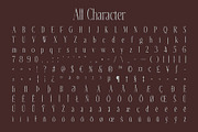 Baige Stamp, a Serif Font by Craft Supply Co. (Thumbnail 8 of 8)