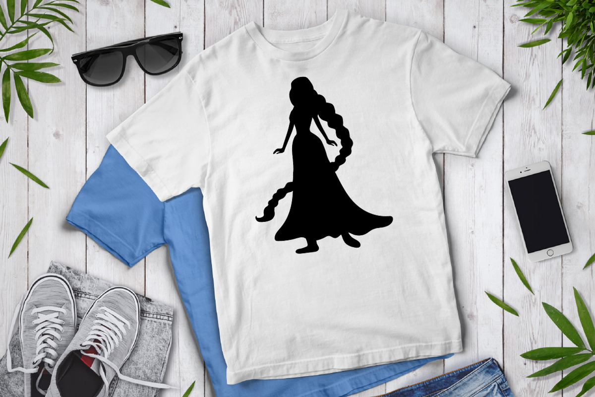 Princess SVG, Princesses Bundle SVG., an Illustration by Doodle Cloud Studio (Photo 3 of 8)