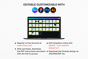 Instagram Post Template Social Media, a Social Media Template by Miyaji75 (Thumbnail 9 of 9)