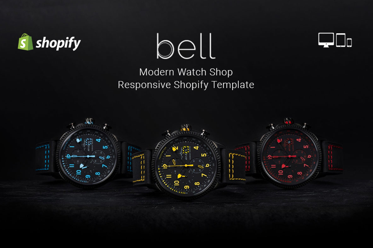 Bell Watch Shop Shopify Theme, a Shopify Template by ThemeTidy Shopify Agency
