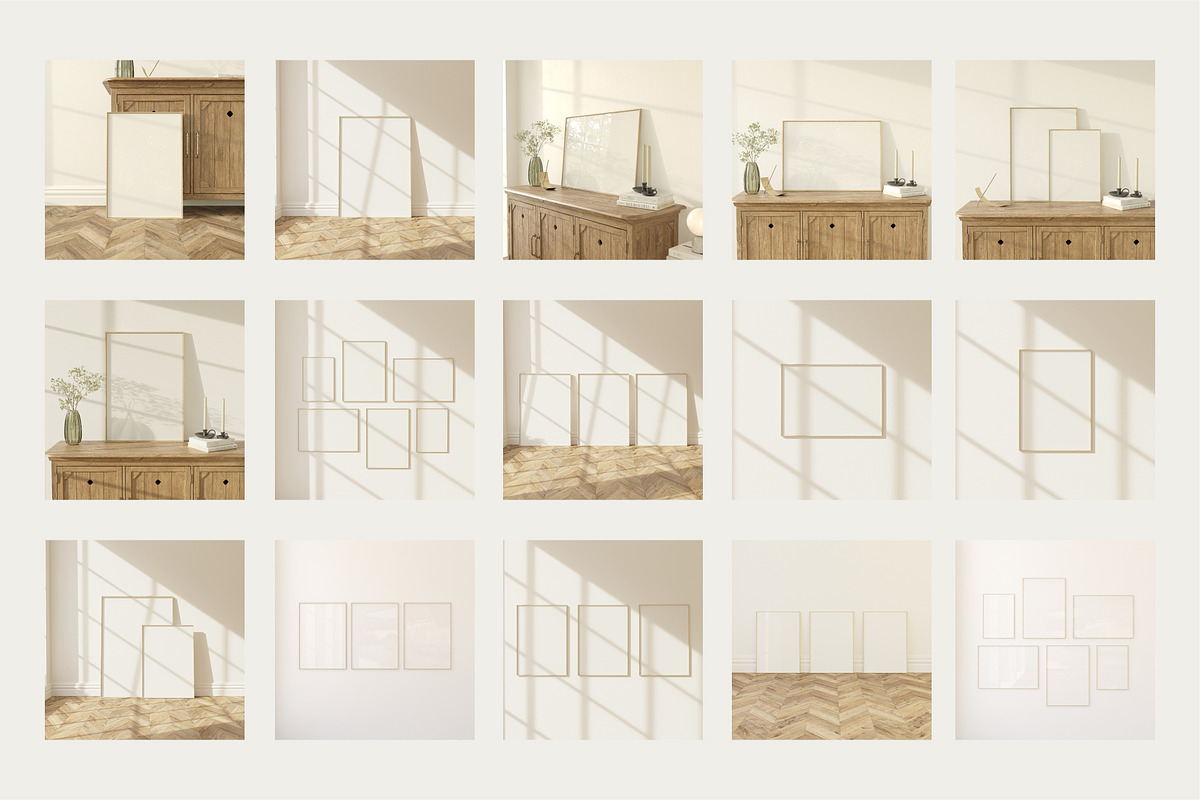 JUST FRAMES | Frame mockup set, a Household Mockup by yuliyuri.studio (Photo 9 of 10)