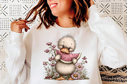 Summer duck clipart, an Illustration by SinaCreation (Thumbnail 6 of 8)