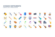Music Instruments icon set, an Icon by Icongeek26 (Thumbnail 3 of 6)