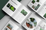 Botanic Green Nature Magazine, a Magazine Template by DesignCrest (Thumbnail 6 of 14)