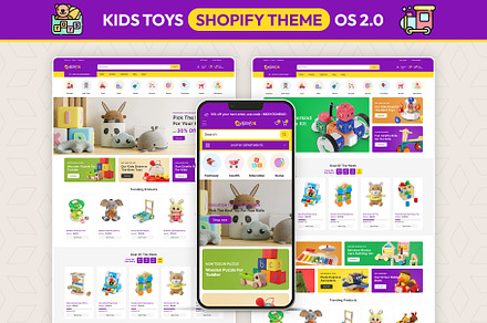 Kids Toy Shopify Theme, a Shopify Template by LogicGo Shopify Experts