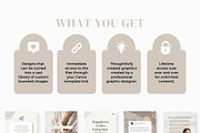 Skin Clinic Instagram, Dermatology, a Social Media Template by Ciera Design Templates (Thumbnail 7 of 8)