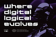 Wild Cyber - Modern Futuristic Font, a Sans Serif Font by Typia Nesia (Thumbnail 4 of 11)