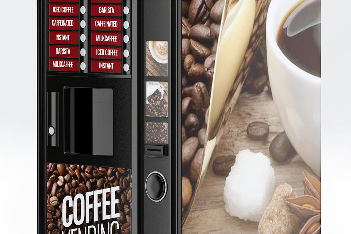 Coffee Vending Machine Mock-Up, a Product Mockup by DesignRushMarket (Photo 5 of 5)