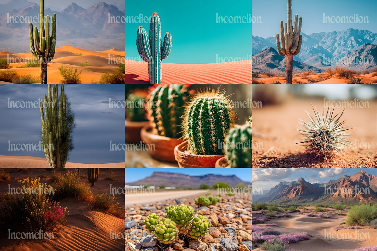 105 Desert Cactus Stock Photos, a Nature Photo by Incomelion (Photo 9 of 16)