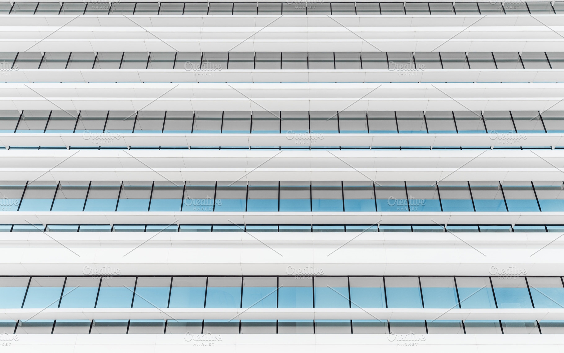Modern white facade pattern, an Architecture Photo by SkyNext