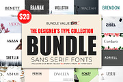 Designer's Type - Sans Serif Bundle!, a Sans Serif Font by Creativetacos (Thumbnail 1 of 36)