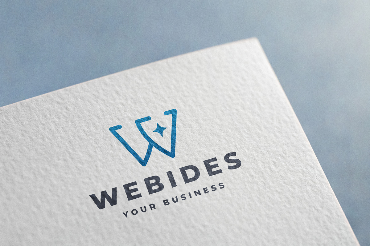 Webides Letter W Star Logo, a Branding & Logo Template by Design_Planet (Photo 2 of 3)