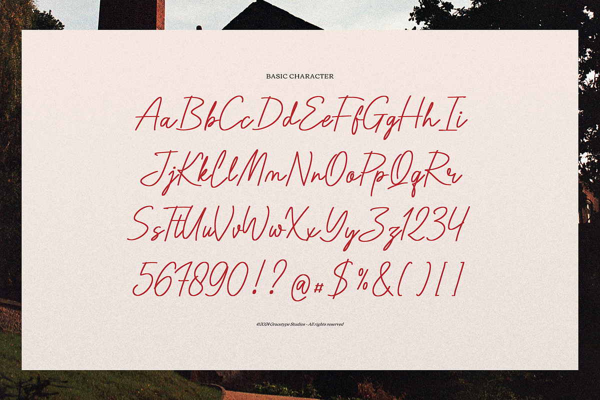 Barrow Waylow | Handwritten Script, a Font by gracetype_studio (Photo 10 of 12)