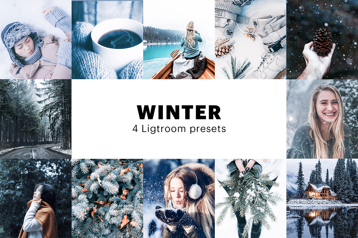 4 Winter Lightroom Presets, a Preset Add-On by AnagramDesign (Photo 1 of 7)