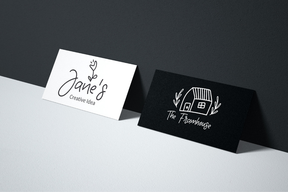 Trust me | Handwritten Font & 9Logos preview 6