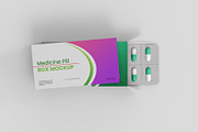 Medicine Pill Box Mockup - 8 views, a Packaging Mockup by Illusiongraphic (Thumbnail 5 of 25)