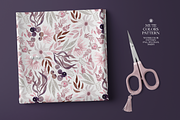 Mute Colors Watercolor Pattern, a Pattern Graphic by Webvilla Studio (Thumbnail 2 of 6)