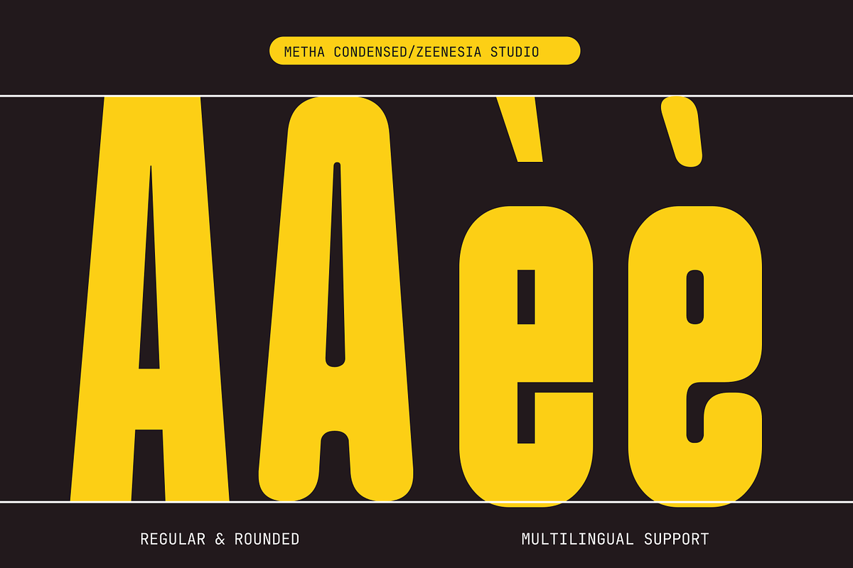 Metha, a Sans Serif Font by zeenesia (Photo 7 of 15)