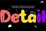 BAREMY. Doodle font family., a Handwritten Font by Luxfont (Thumbnail 5 of 10)