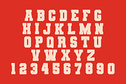 Super Academic College Display Font, a Slab Serif Font by Fourteen Letter (Thumbnail 5 of 6)