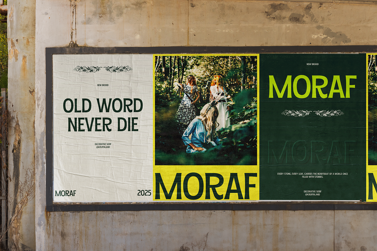 Kruffaland - Decorative Serif Font, a Serif Font by Studio Moara (Photo 4 of 8)