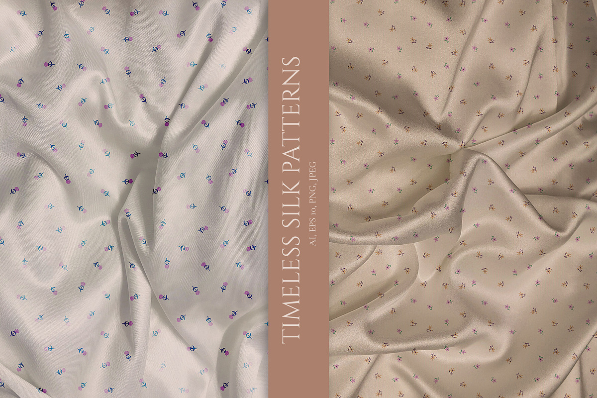 FRENCH MEADOW SEAMLESS PATTERNS, a Pattern Graphic by Luna Dreams (Photo 2 of 5)