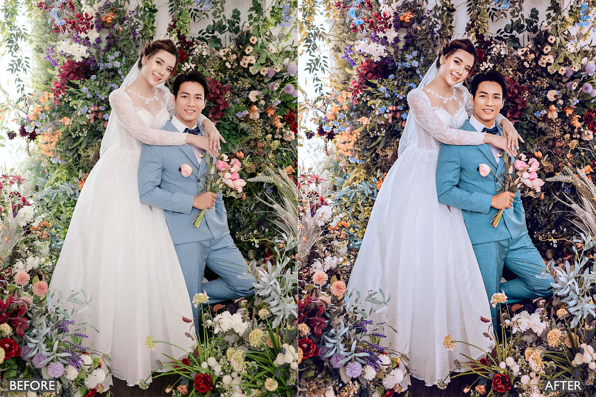 50 Premium Lightroom Wedding Presets, a Preset Add-On by AAA Presets (Photo 31 of 34)