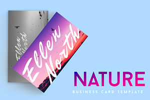 Nature Photography Business Card