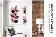 Boho Chic Artworks, a Decorative Illustration by Digital Art Creations (Thumbnail 5 of 6)