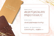 Jayanise - Quick Handwritten Font, a Script Font by Dhabee (Thumbnail 3 of 4)