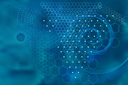 {Sacred Geometry} Vector Backgrounds, a Texture Graphic by ekaart (Thumbnail 4 of 7)
