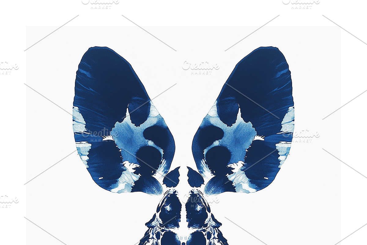 Tona Co. Totemic Cyanotype Inkblots, an Animal Illustration by milatovar (Photo 9 of 19)