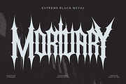 Sacrifice - Gothic Metal Font, a Symbol Font by Masyafi Studio (Thumbnail 5 of 9)
